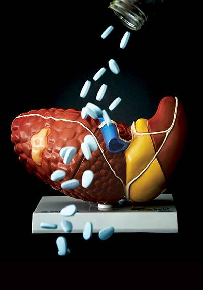 약이 대사되는 과정에서 간세포가 손상을 입을 수 있다./신지호 헬스조선 기자