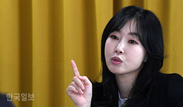 2030 여성들의 재테크 멘토로 높은 인지도를 쌓은 유수진씨를 1일 서울 중구 세종대로 한국일보 본사에서 만났다. 서재훈 기자