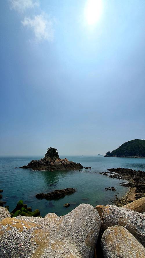 가의도 남항 솔섬