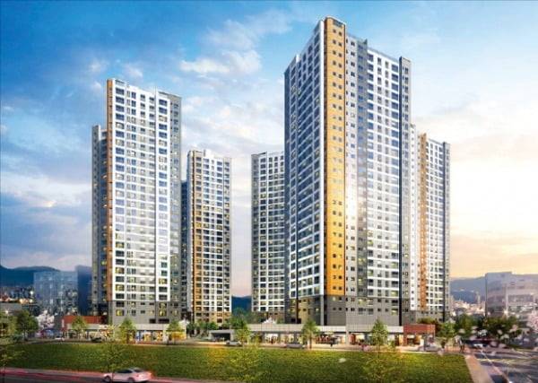 이달 분양 예정인 인천 부평 우미린’ 단지 조감도. 업체 제공