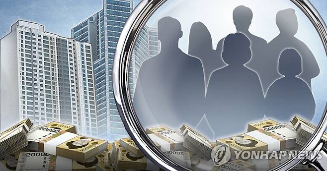 고가아파트 취득자 세무조사 (PG) [권도윤 제작] 사진합성·일러스트