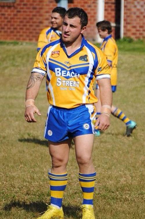 ▲ 알렉산더 볼카노프스키의 럭비 선수 시절.