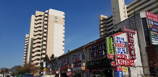 서울 강남구 개포동 개포주공7단지의 모습. [헤럴드경제DB]