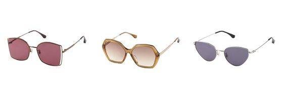 올여름 새로 나온 틴트 선글라스들. 국내 안경 브랜드 '뷰'의 제품들로 사각형부터 캐츠아이까지 형태가 다양하다. 사진 뷰