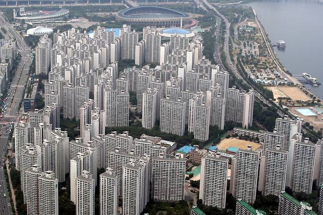 송파구 잠실동 일대 아파트 단지 전경. /사진제공=뉴스1