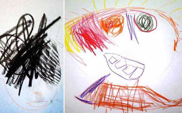 학대 당한 아이들의 스케치북엔 절망에 가까운 풍경들이 가득하다. 바움심리상담센터 제공