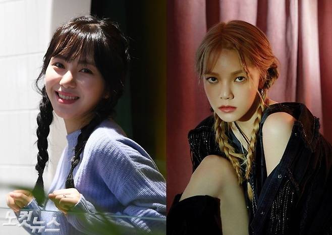 AOA 출신 권민아와 AOA 지민 (사진=황진환 기자/노컷뉴스 자료사진, AOA 공식 페이스북)