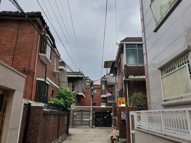 노량진 재정비촉진구역 내 모습[사진=이민경 기자]
