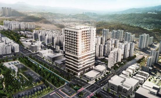 충남 천안시 '불당파크뷰' 조감도 (제공=바른종합건설)
