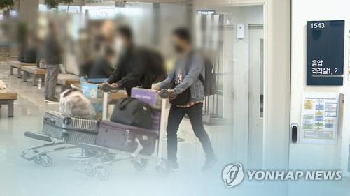 해외입국자 코로나19 확진 (CG) [연합뉴스TV 제공]