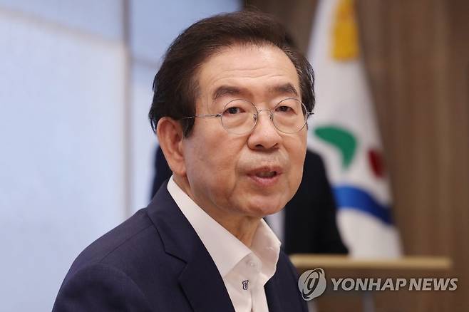 박원순 서울시장 [연합뉴스 자료사진]