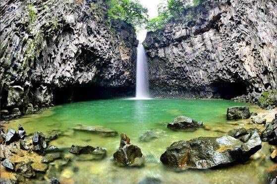 재인 폭포. [연천군]