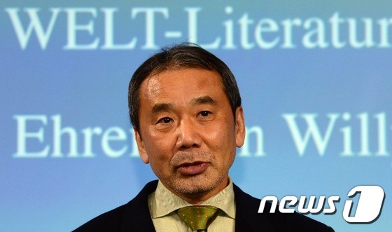 일본 소설가 무라카미 하루키.© AFP=뉴스1