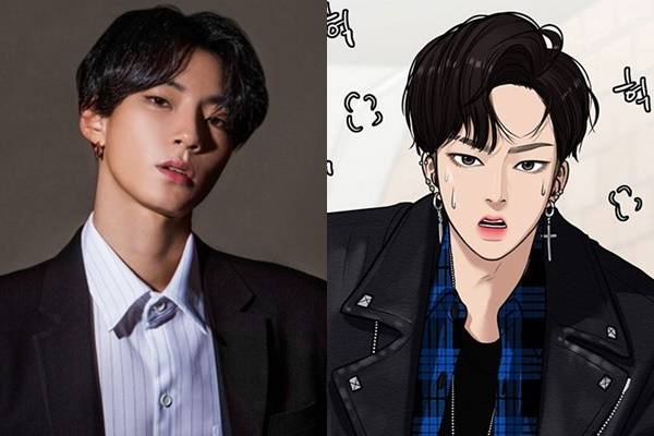 배우 황인엽이 '여신강림' 오디션을 보고 결과를 기다리고 있다. /사진=키이스트, 여신강림 웹툰 캡처