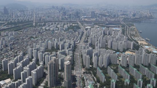 토지거래허가구역으로 묶인 서울 송파구 잠실동 일대. [이미지출처=연합뉴스]