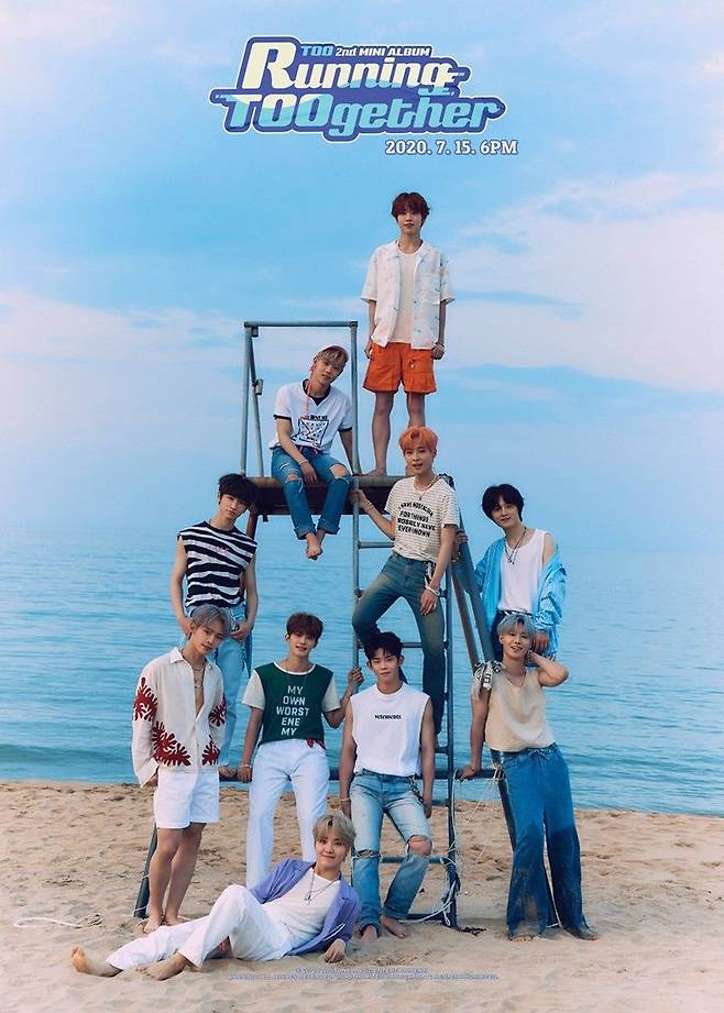 티오오의 미니 2집 '러닝 투게더'는 15일 저녁 6시 정식 발매됐다. (사진=스톤뮤직엔터테인먼트, n.CH엔터테인먼트 제공 제공)