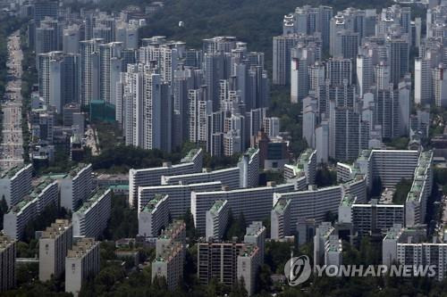토지거래허가구역으로 묶인 강남구 대치동 [연합뉴스 자료사진]