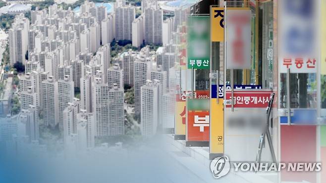 '팔아야 하나 말아야 하나'…혼돈의 부동산 시장 (CG) [연합뉴스TV 제공]