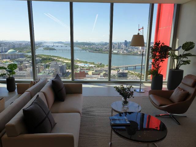 여의도 파크원 타워1에서 본 전경