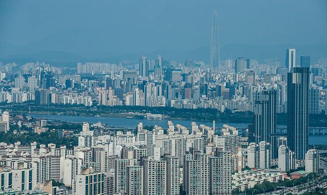 서울 도심 아파트 단지 전경. /사진제공=뉴스1