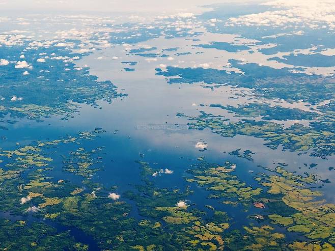 파나마 가툰 호수[플리커 사이트 캡처]