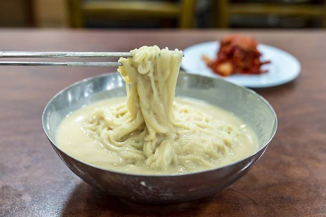 진주집의 콩국수