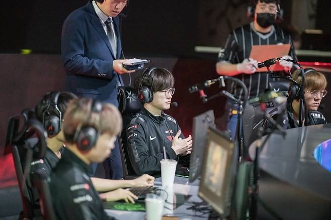 체질 개선에 애쓰고 있는 T1. T1은 지난 스프링 시즌 우승팀이다. 사진=라이엇 게임즈