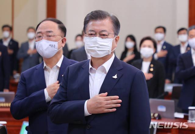 [서울=뉴시스]배훈식 기자 = 문재인 대통령 2020.07.21. dahora83@newsis.com
