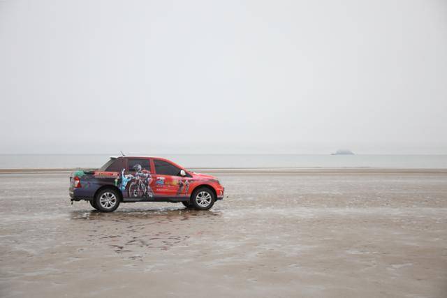 자은도의 해변은 아직까지 사람이 많지 않아 비대면 여행지로 최적이다.