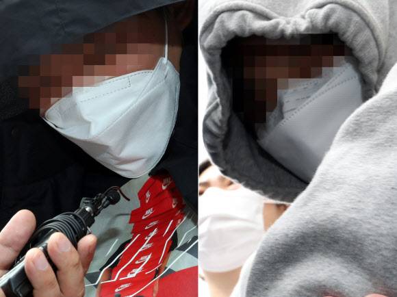 고문 수준으로 동거인 학대, 20대 연인 영장실질심사 - 한집에 사는 지인을 고문 수준으로 학대한 혐의(특수상해)를 받는 20대 연인이 17일 구속 전 피의자 심문(영장실질심사)에 출석하고자 광주 북부경찰서를 나서고 있다. 2020.7.17 연합뉴스