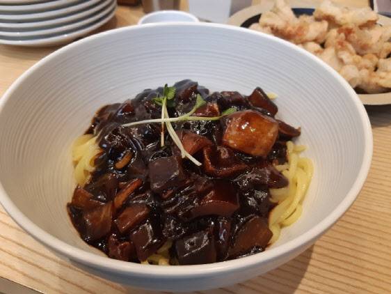 한국식 짜장면(사진=김무연 기자)