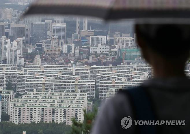 서울 강남구 대치·개포동 일대 아파트 [연합뉴스 자료사진]
