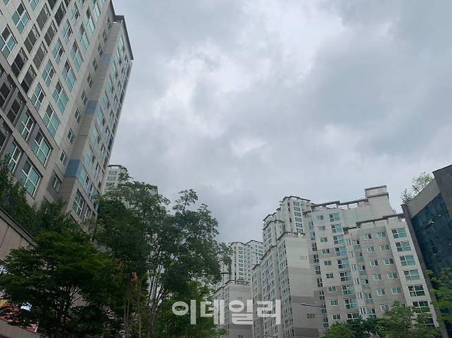 마포래미안푸르지오 전경(사진=황현규 기자)