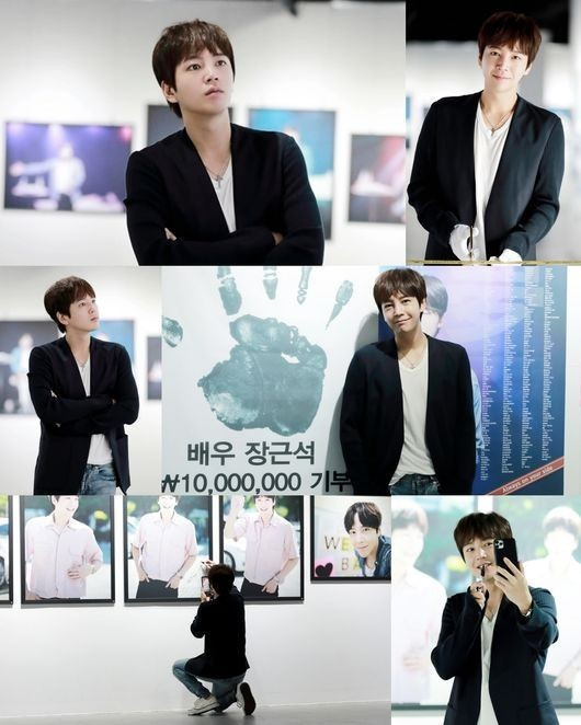 [서울=뉴시스] '제8회 장근석 생일기념 나눔 사진전'이 오는 4일 열린다. (사진 = AG코퍼레이션 제공) 2020.08.03. photo@newsis.com