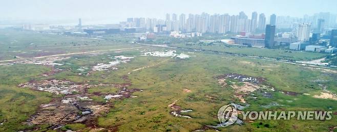 송도국제도시 11공구 인하대 송도캠퍼스 부지 [인하대 제공. 재판매 및 DB 금지]