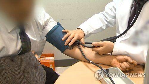 혈압 측정 [연합뉴스TV 제공]