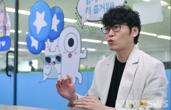 ▲채정원 아프리카TV 인터랙티브 콘텐츠 사업본부장. 사진=박효상 기자 tina@kukinews.com