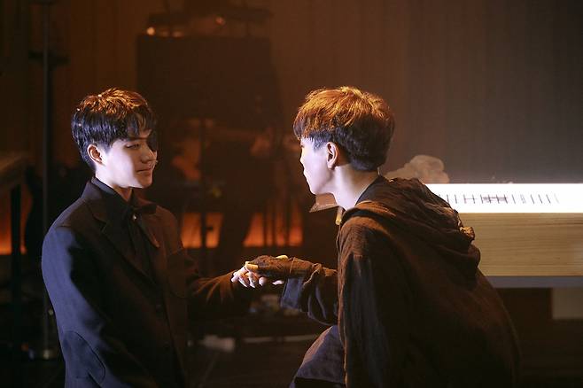 뮤지컬 ‘개와 고양이의 시간’ 공연 사진. [아떼오드]