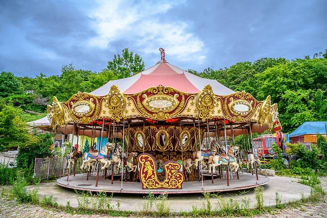 용마랜드 회전목마