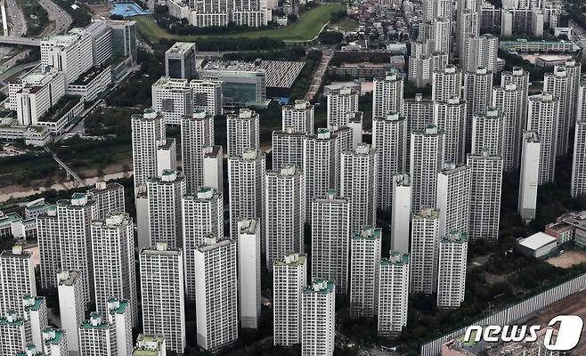 서울 아파트 단지 모습.© News1 구윤성 기자