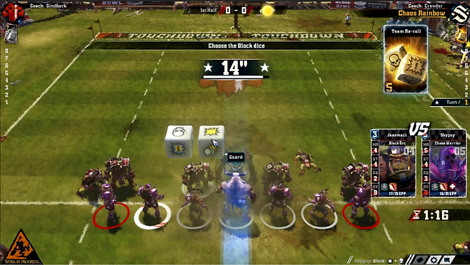 블러드 보울2 플레이 이미지(자료출처-유튜브)