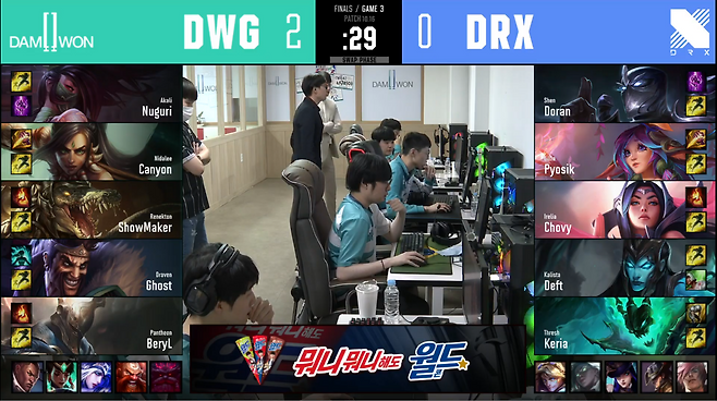 LCK 서머 결승 3세트 벤픽