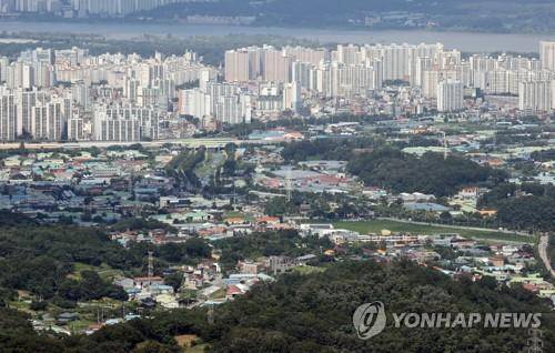 경기도 하남시 교산지구 일대 모습 [연합뉴스 자료사진]