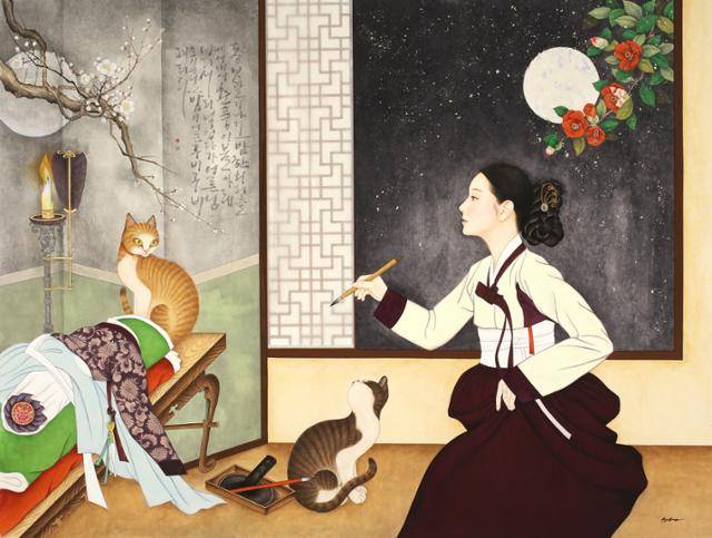 '경기별곡: 민화, 경기를 노래하다' 출품작 .