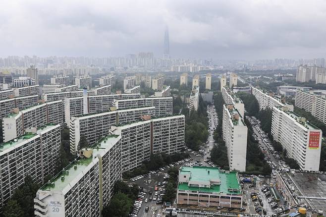 서울 강남권 아파트 단지 전경. /사진제공=뉴스1