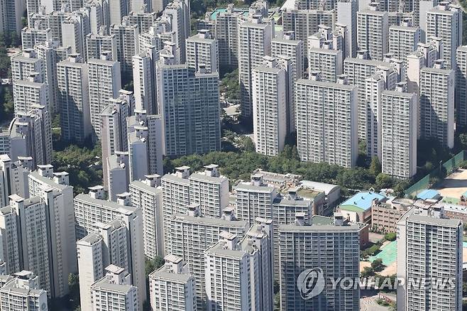 올해 서울 아파트 전셋값 상승률 2015년 이후 최고 [연합뉴스 자료사진]