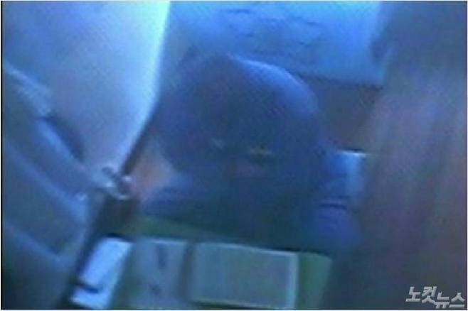 청송제2교도소 수감 중인 조두순 CCTV 화면(사진=자료사진)