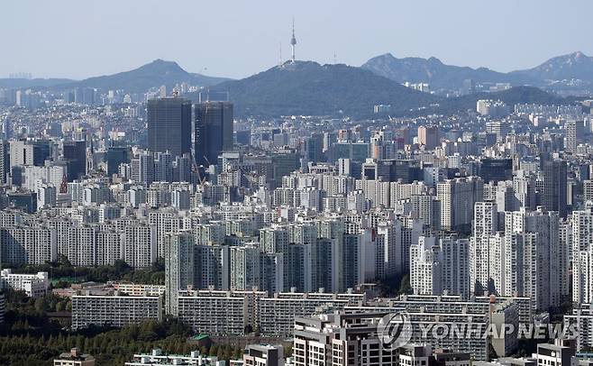 서울 시내 아파트 단지 모습 [연합뉴스 자료사진]