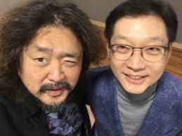 방송인 김어준씨와 김경수 경남지사