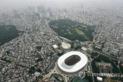 2020도쿄올림픽·패럴림픽 주경기장으로 사용될 일본 신국립경기장. /교도연합뉴스